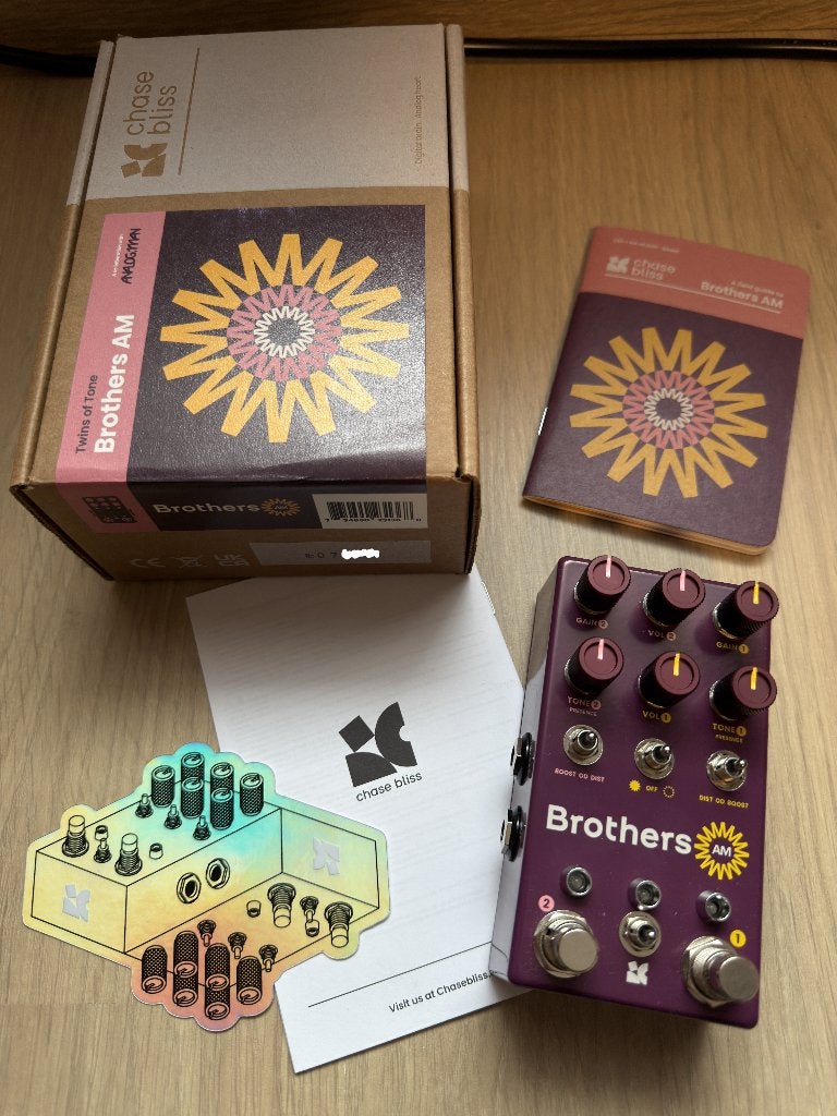 Chase Bliss Brothers AM, Musique & Instruments, Enlèvement, Comme neuf, Distortion, Overdrive ou Fuzz