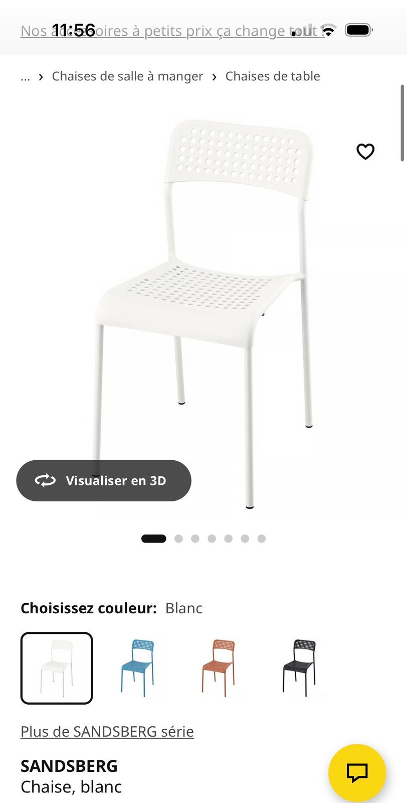 Chaises à vendre, Enlèvement, Comme neuf