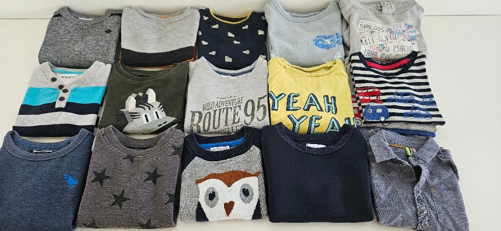 Kinderkleding jongens (bovenstuk) maat 92, Ophalen, Gebruikt, Maat 92