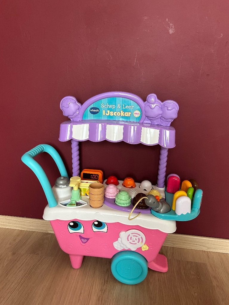 Vtech IJscokar schep & leer, Ophalen, Zo goed als nieuw