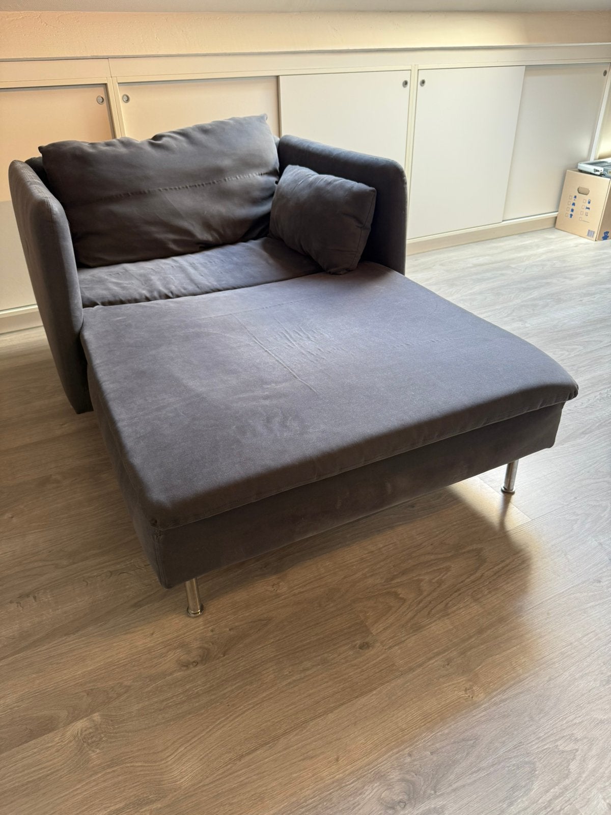 Lounge zetel 160 cm lang , 100 cm breed, Ophalen, Gebruikt, Eenpersoons, Minder dan 150 cm