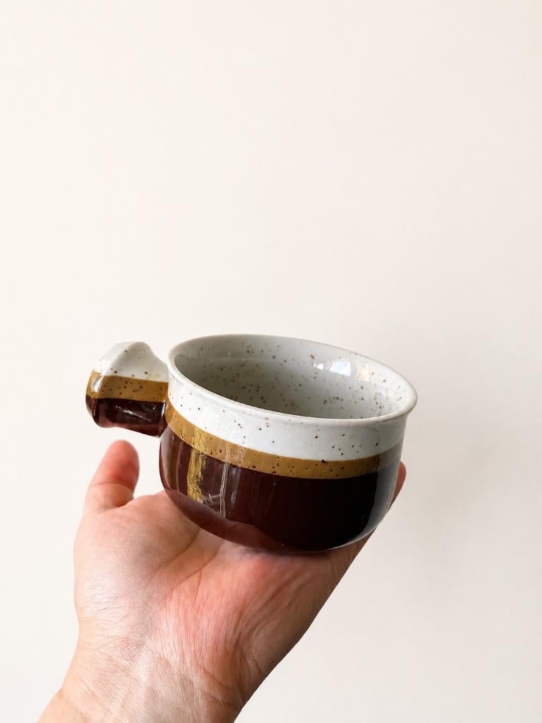 Bol à Matcha Céramique Artisanale Japonais – Vintage 70s, Ophalen of Verzenden