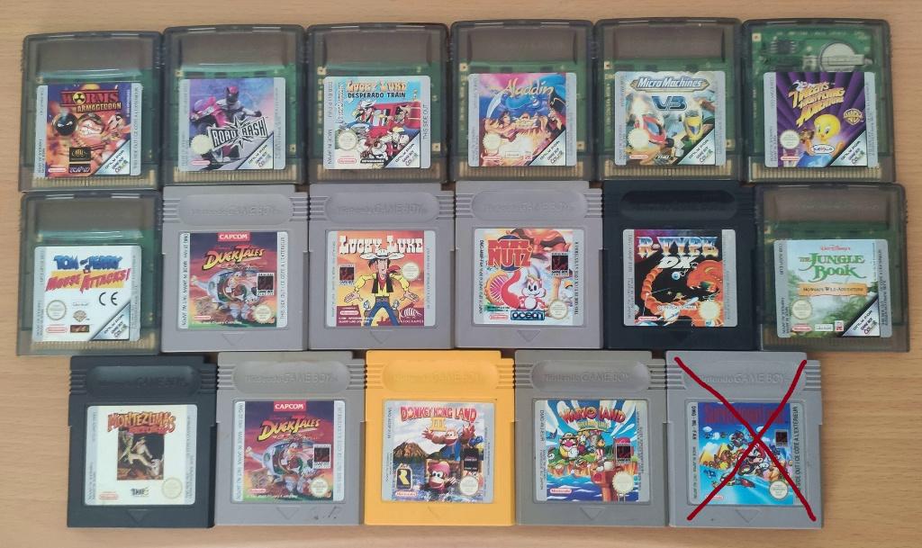 15 game boy/color games., Games en Spelcomputers, Games | Nintendo Game Boy, Ophalen of Verzenden