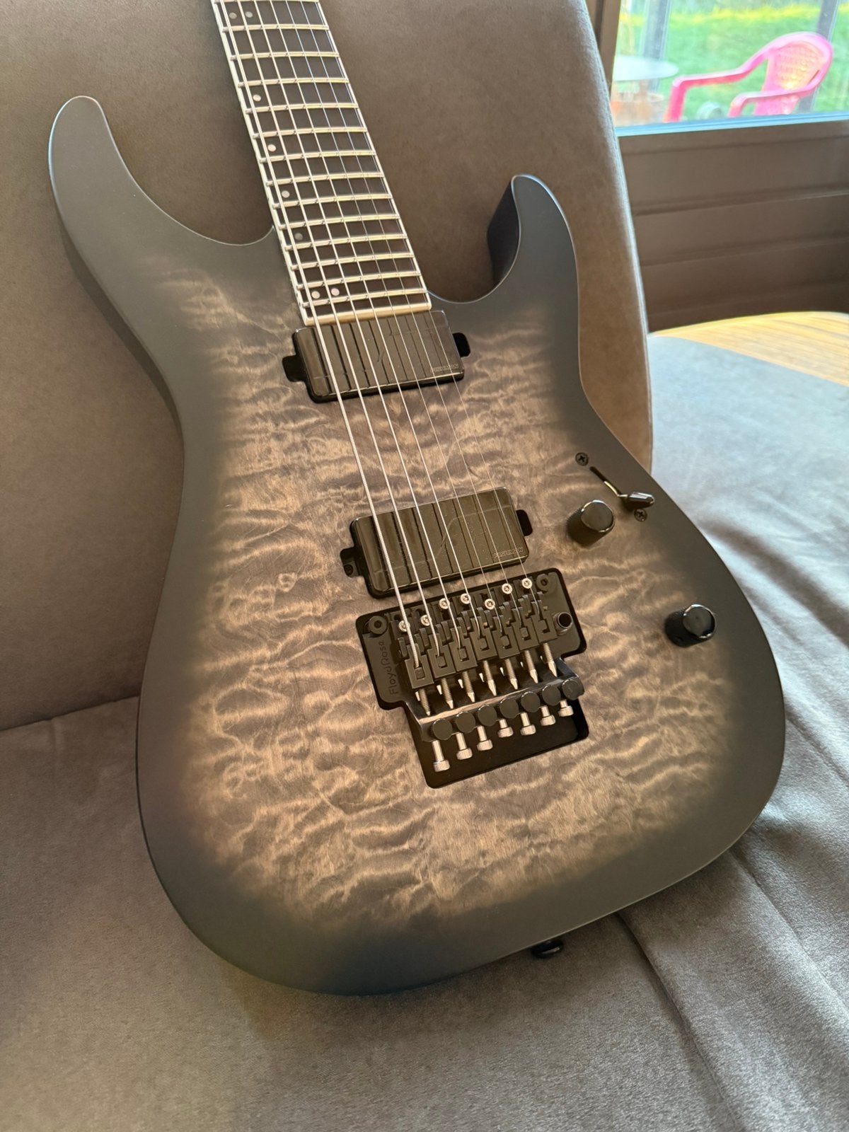 ESP LTD M-1007-B elektrische gitaar, Muziek en Instrumenten, Ophalen, Zo goed als nieuw