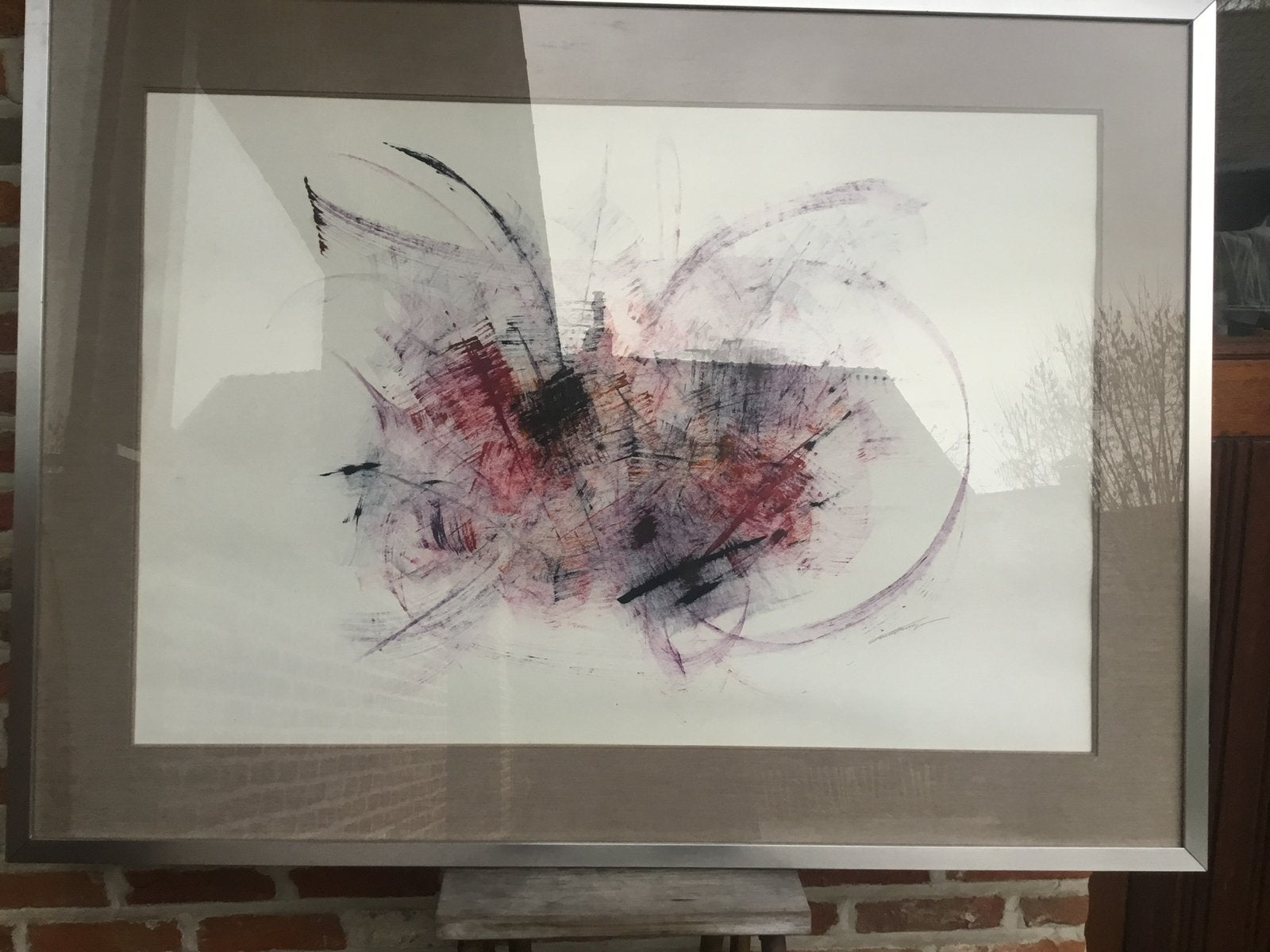 Gemengde techniek:La corrida:Paul Hanrez°1909 St-Gilles-2000, Antiek en Kunst, Ophalen, Gemengde techniek