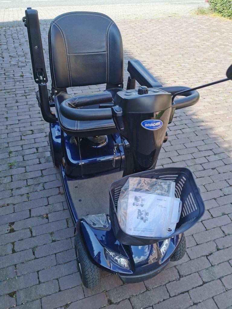 Elektrische Scootmobiel invacare Leo 4-wiel info 0488826971, Ophalen of Verzenden