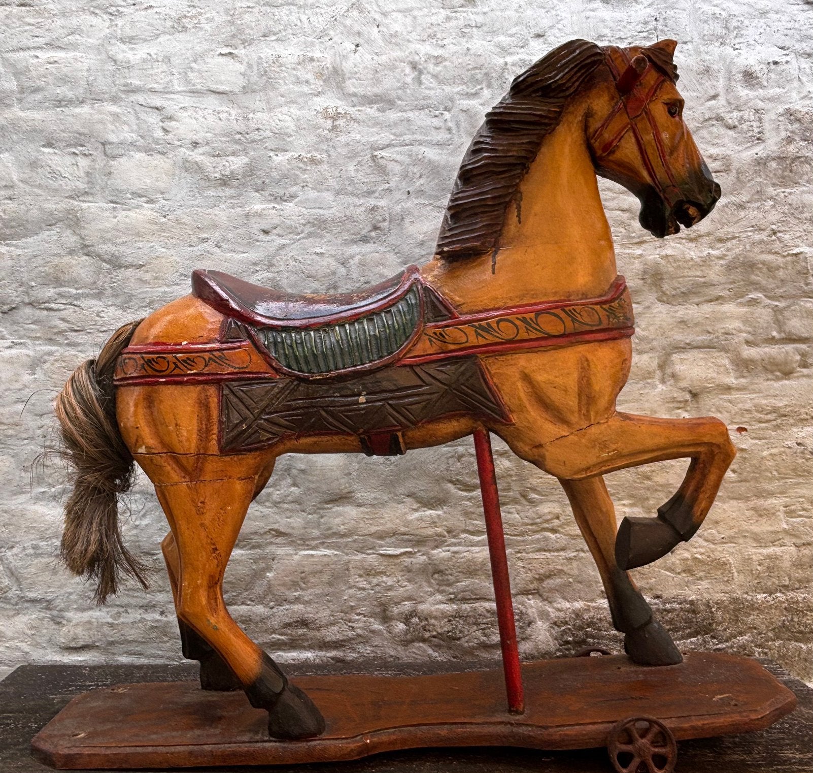 Joli petit cheval ancien ( siècle dernier), Enlèvement