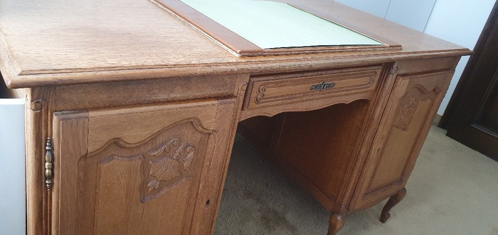 Bureau, Autres types, Vintage, Avec tiroirs, Enlèvement