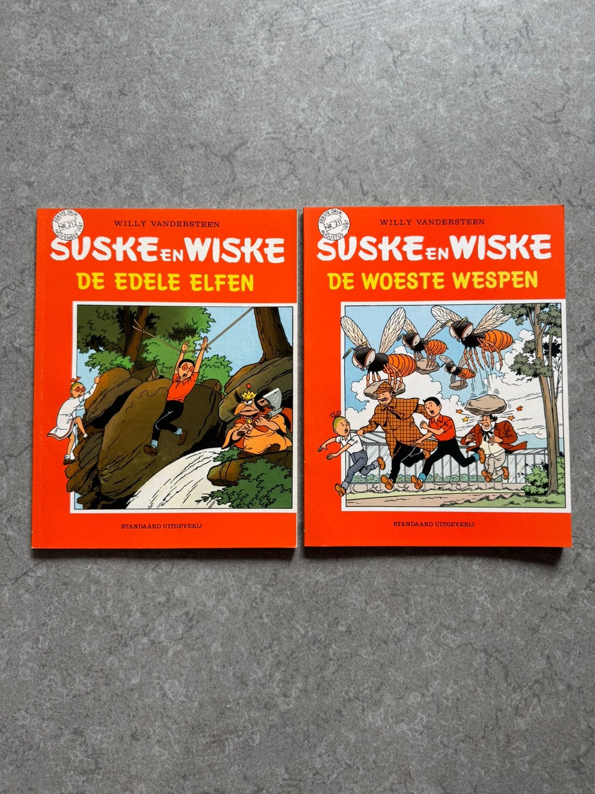 2 suske en wiske strips eerste druk, Boeken, Ophalen of Verzenden, Zo goed als nieuw