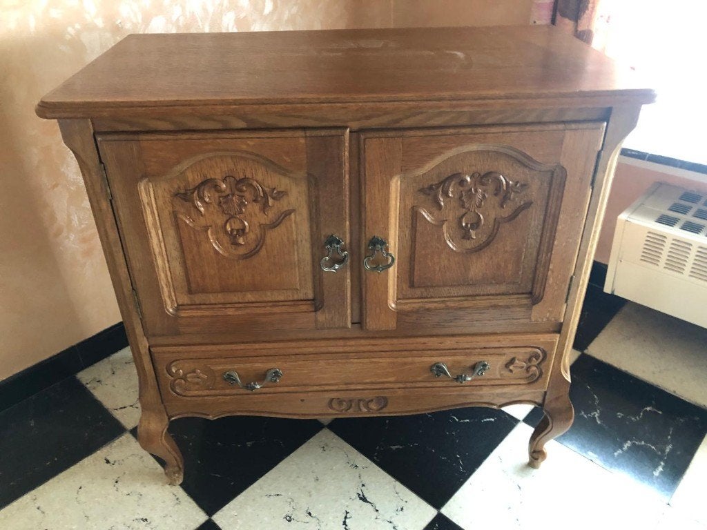 TV kast, Ophalen