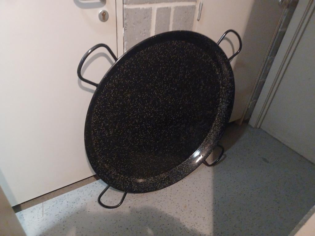paellera 1m diametre +brouleur 70cm, Articles professionnels, Horeca | Autre, Enlèvement