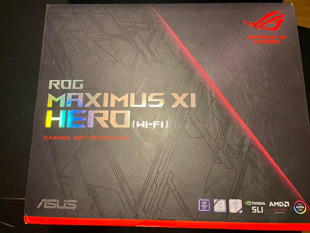 Carte mère Rog Maximus XI Hero Wifi, Ophalen, Zo goed als nieuw