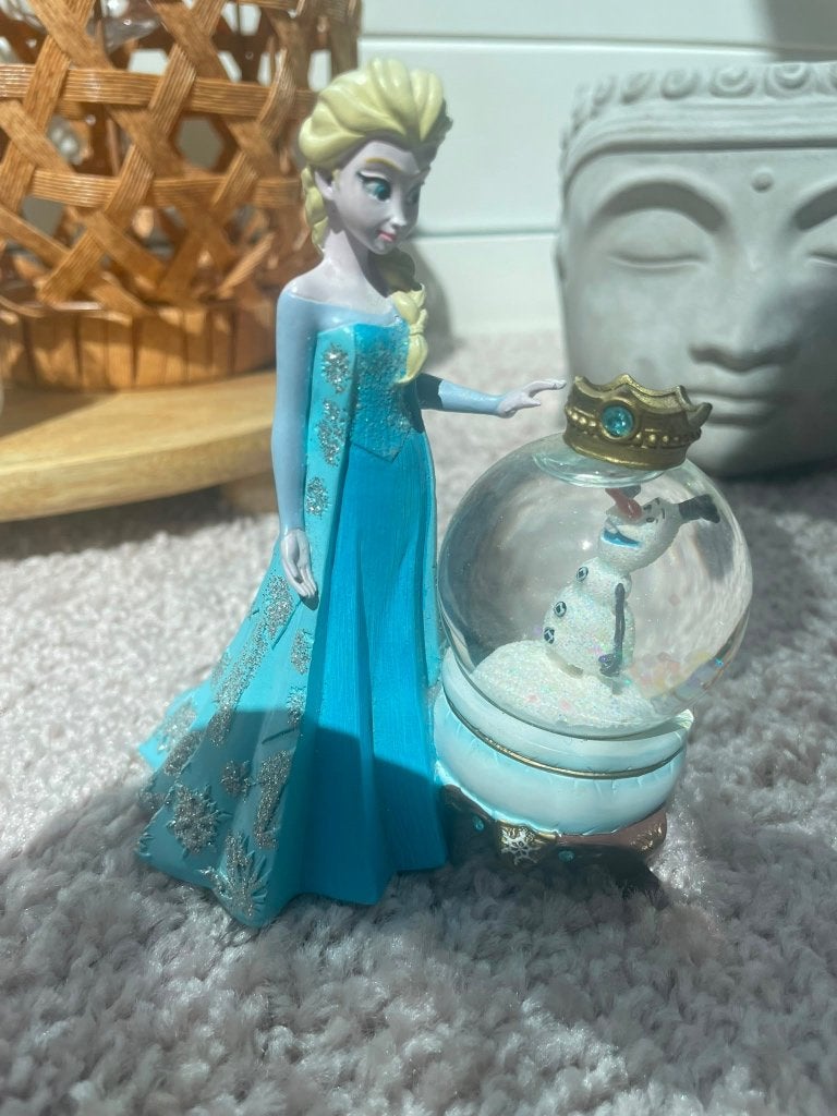 Petite Boule à neige / Snowglobe Disney Elsa, Verzamelen, Disney, Ophalen, Zo goed als nieuw