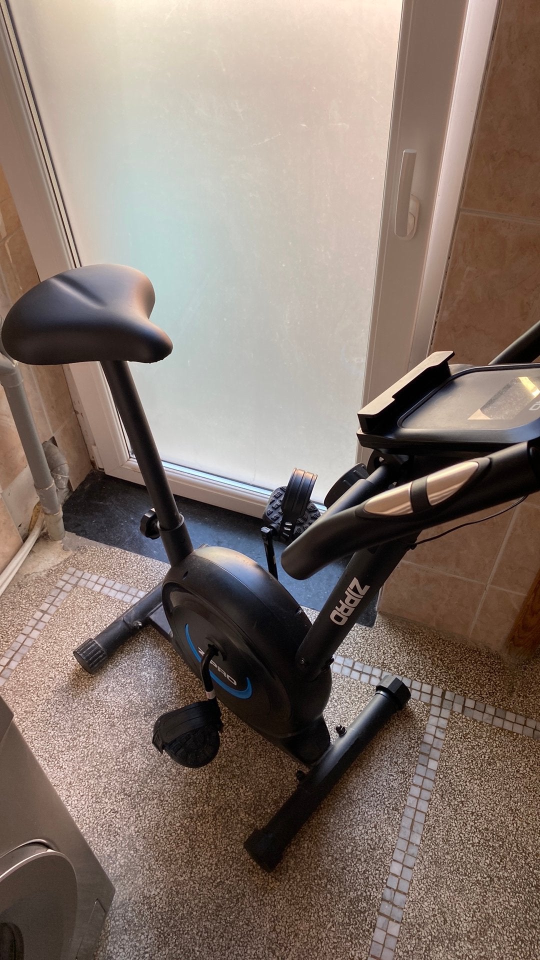 Fitnessfiets voor thuis of appartement, Ophalen, Aluminium, Zo goed als nieuw, Benen