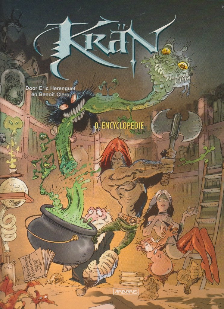 Zes strips Krän., Ophalen of Verzenden