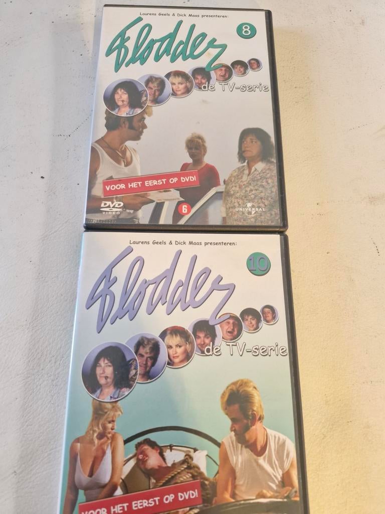 FLODDER 8 EN 10 TV-SERIE, Ophalen of Verzenden