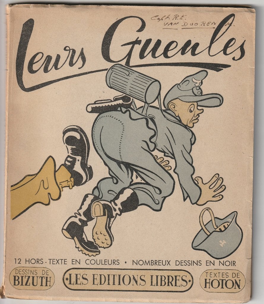 Boek Leurs Gueules 110 pag, Ophalen of Verzenden