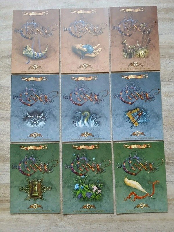 rare jdr jeu de role rpg agone codex complets comme neufs, Enlèvement ou Envoi