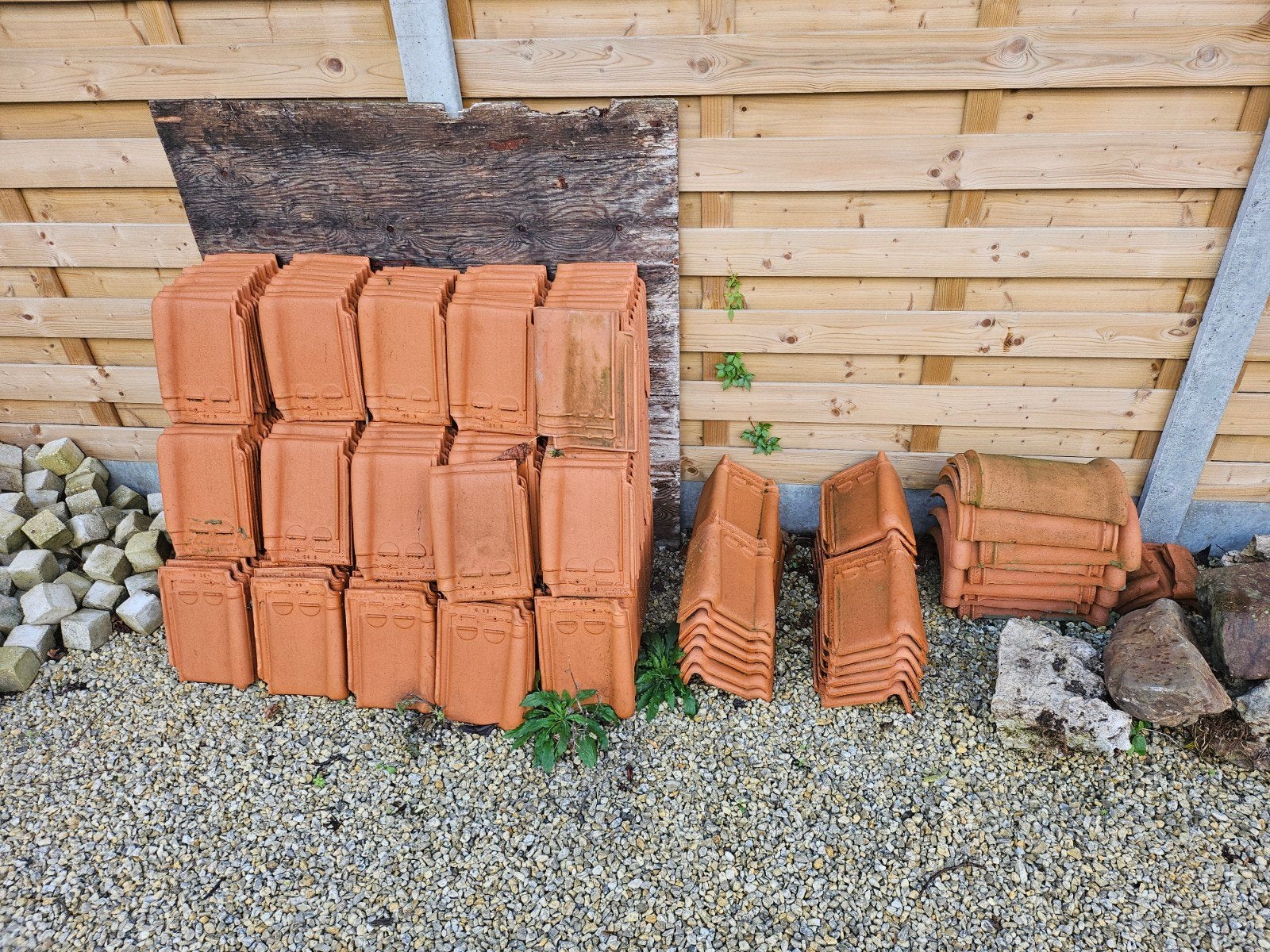 Dakpannen/nokpannen/kantpannen, Doe-het-zelf en Bouw, Ophalen, Dakpannen