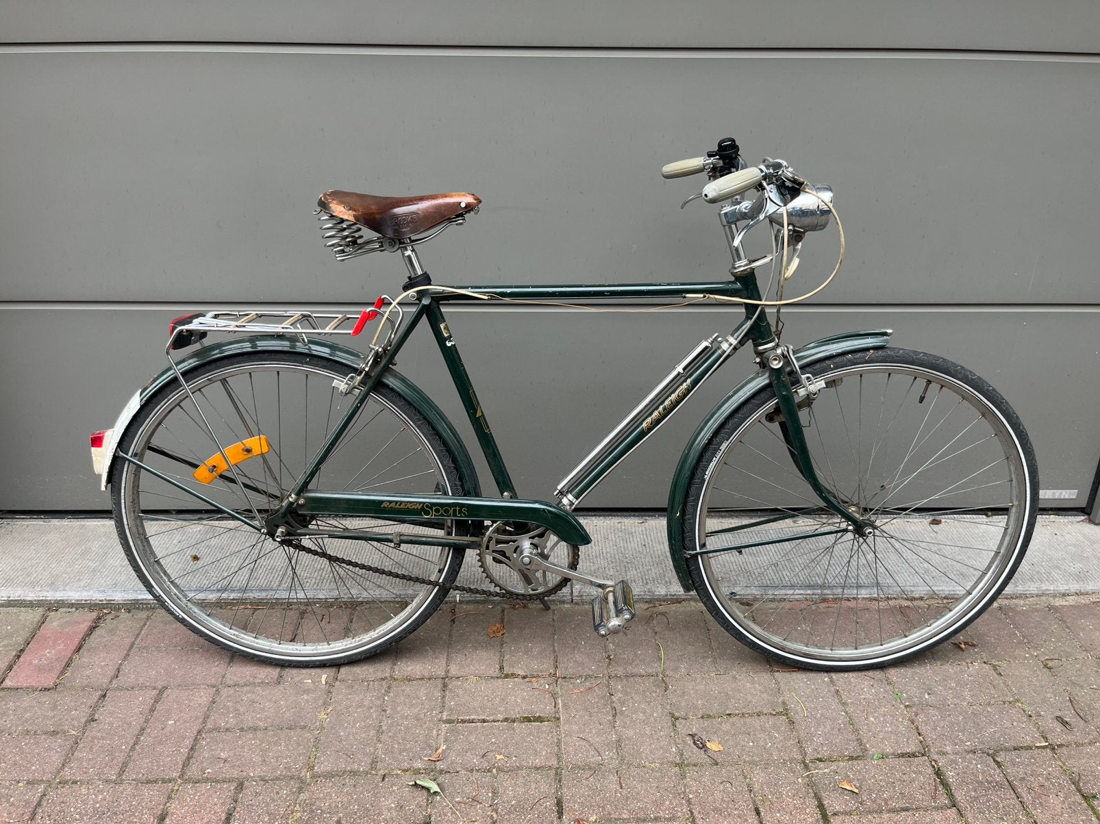 Vélo vintage Raleigh Sports - Selle Brooks B66, Vélos & Vélomoteurs, Enlèvement