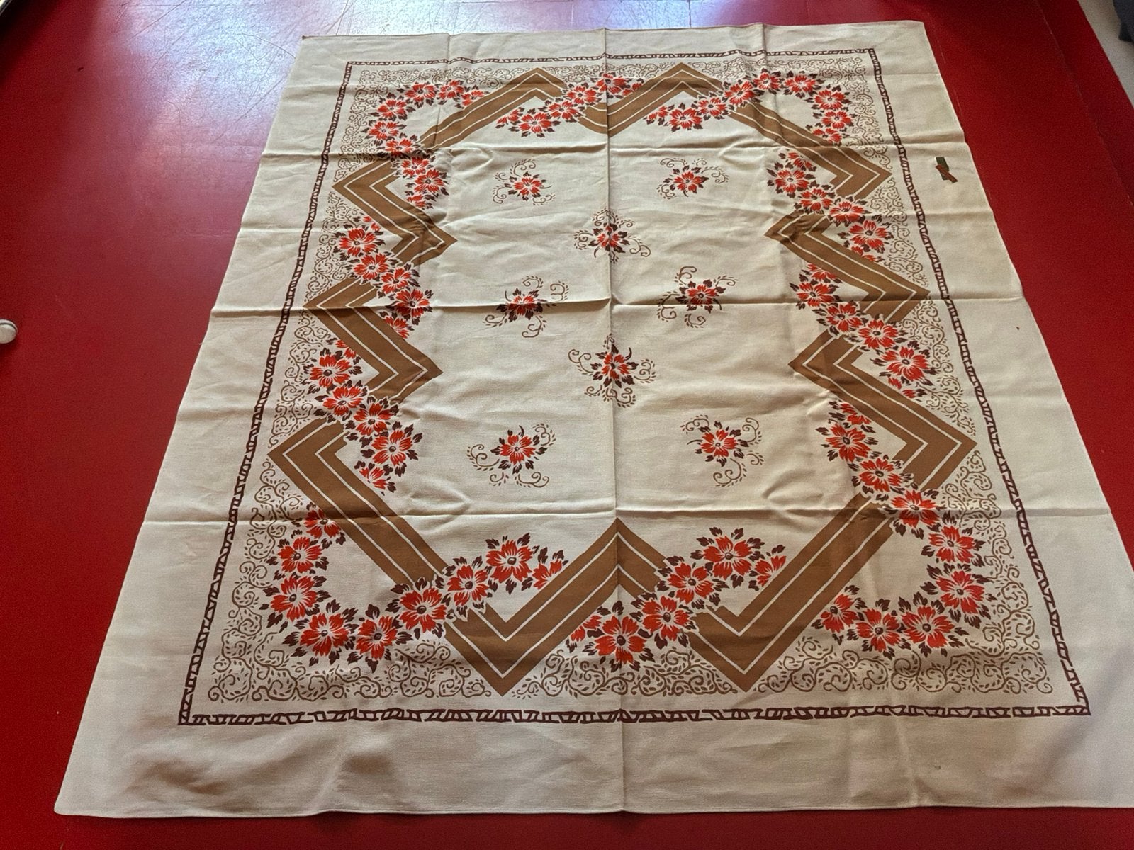 Retro lafellaken, Huis en Inrichting, Niet gekend, Niet gekend, 130 cm, 160 cm