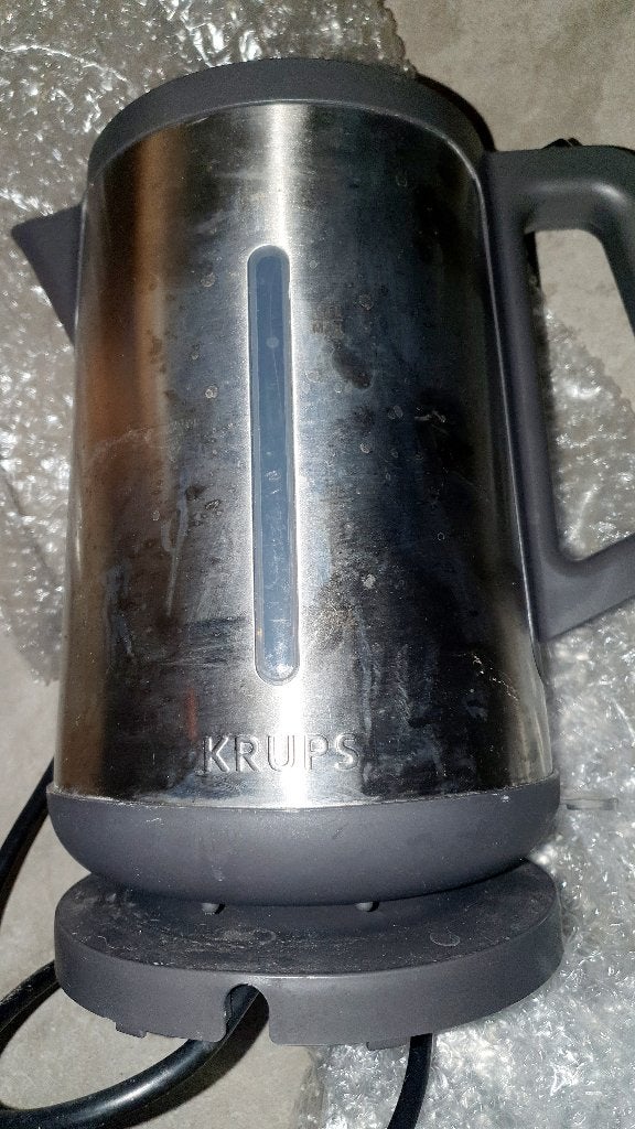 Bouilloire inox krups, Enlèvement, Comme neuf, Inox