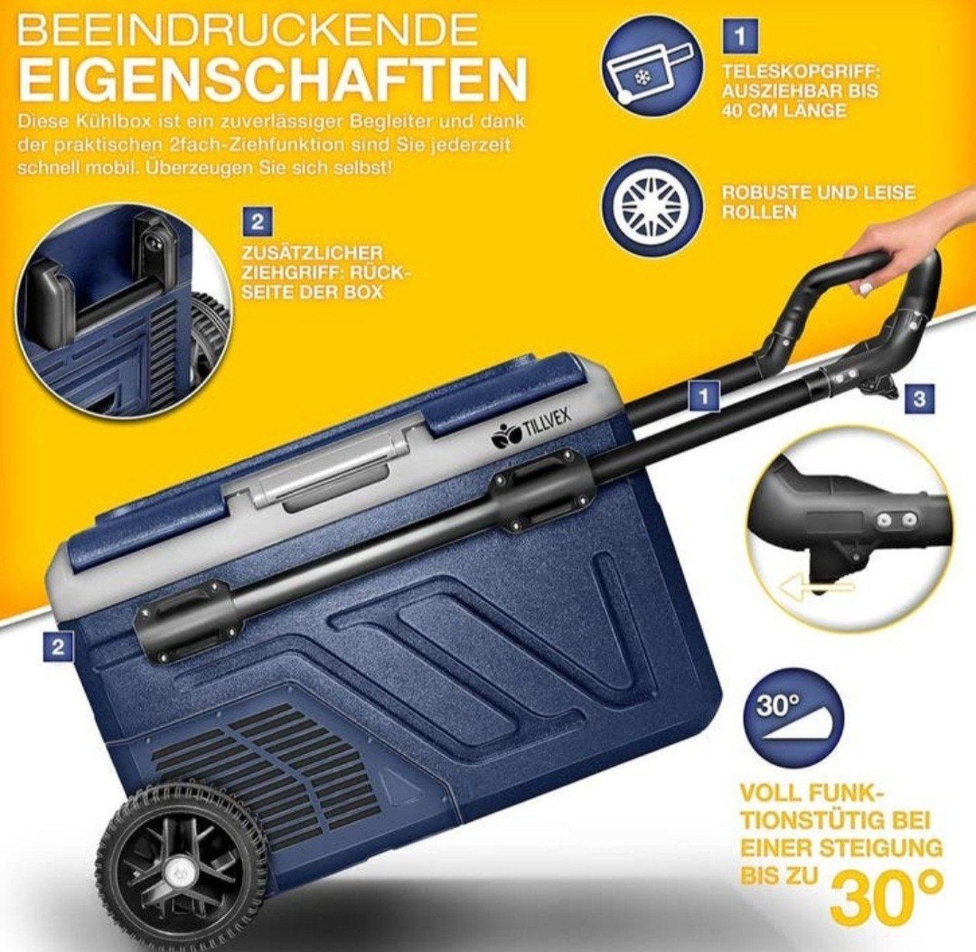 Compressor Koelbox 50L Dual zone – 12/24V & 230V 
Nieuw., Ophalen, Koelbox, Compressor