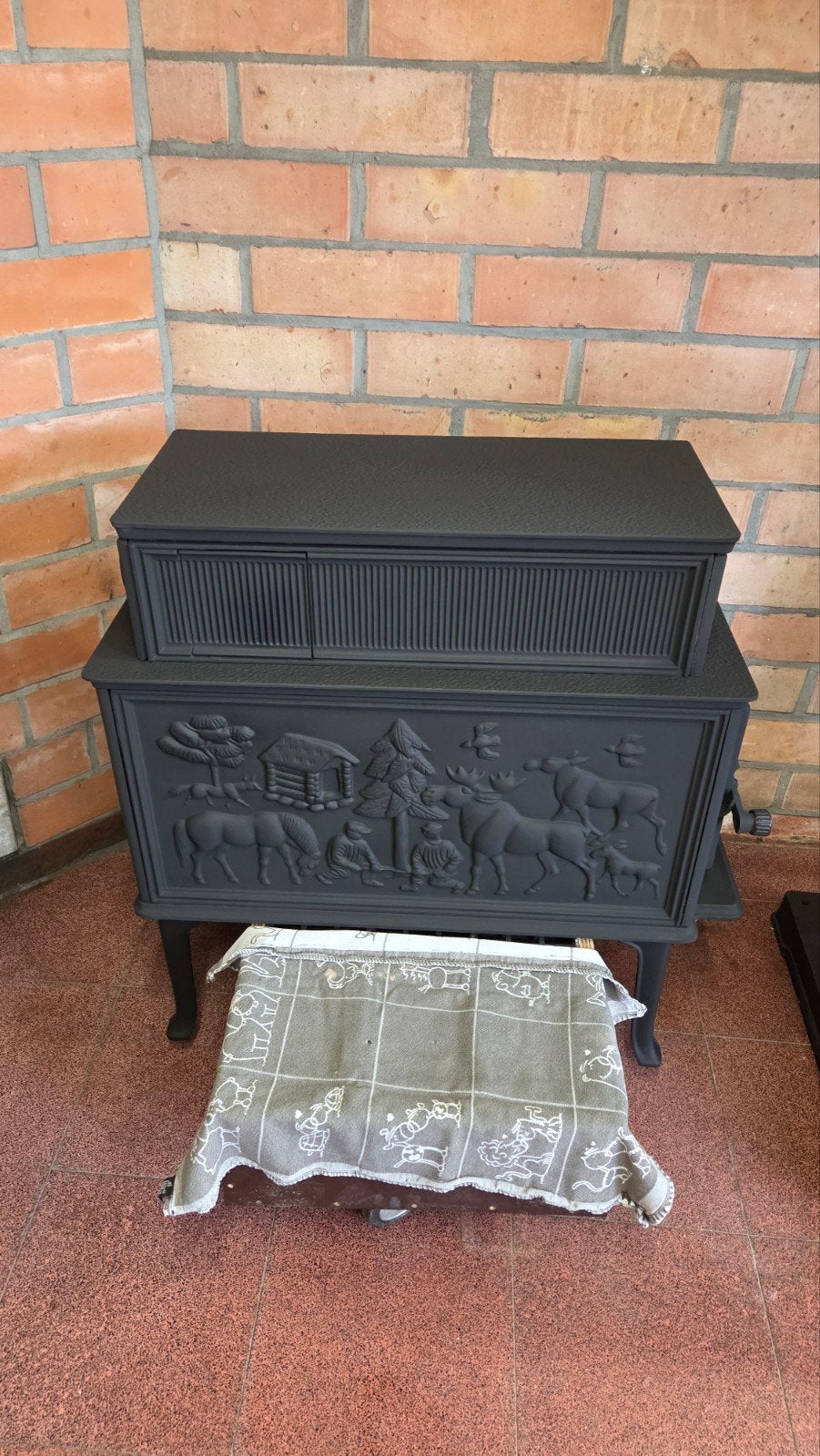 Houtkachel jotul, Maison & Meubles, Poêles, Enlèvement, Multi-brûleur