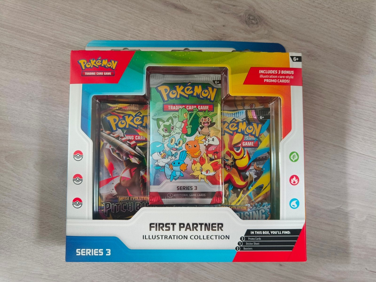 Pokémon First Partner Illustration Collection - Series 3, Ophalen of Verzenden