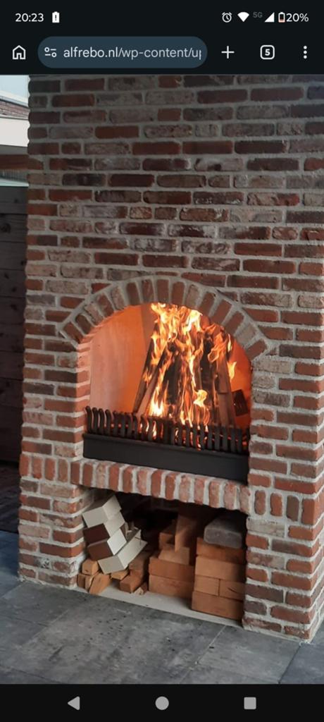 Charmotte beton tuinhaarden, sfeerhaarden, barbecue, Ophalen of Verzenden, Nieuw