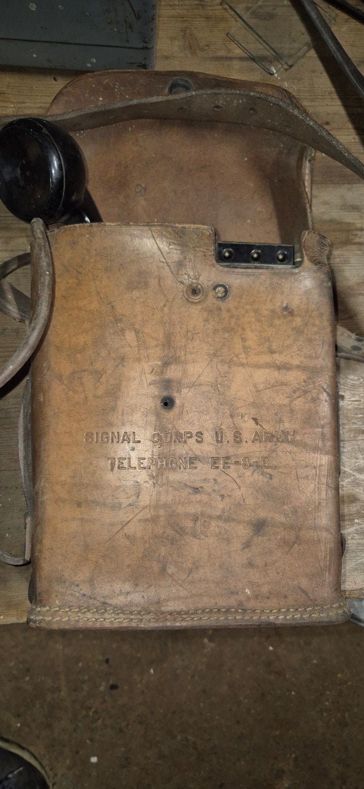 1943 Amerikaanse veldtelefoon EE-8, Ophalen of Verzenden