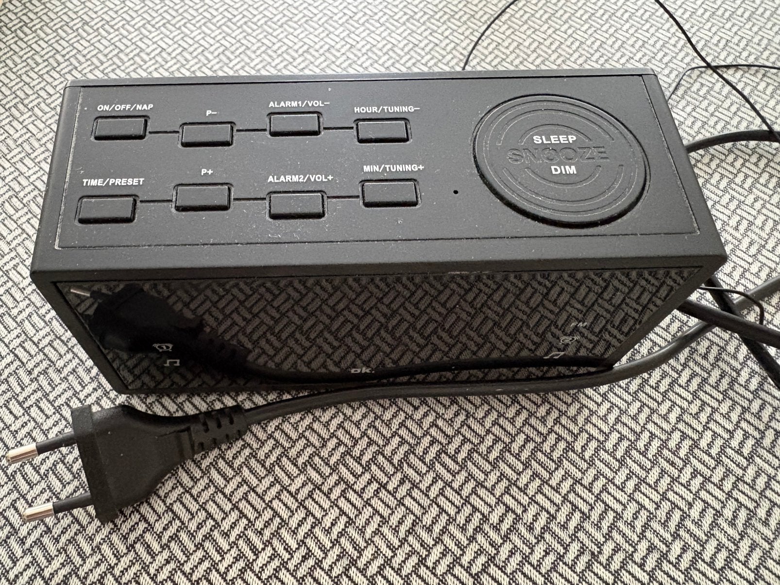 Wekkerradio, Elektronische apparatuur, Ophalen, Zo goed als nieuw, Digitaal