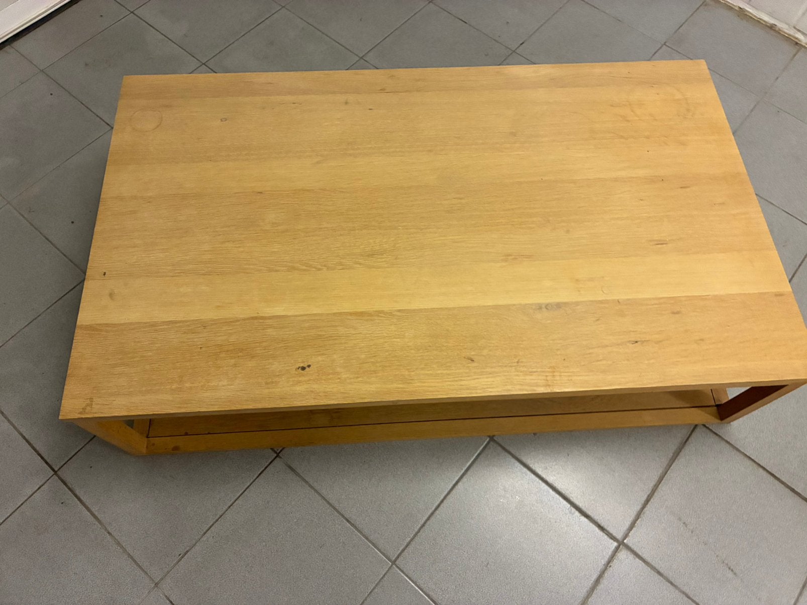 Eik salontafel 120x70x30cm, Enlèvement, Comme neuf