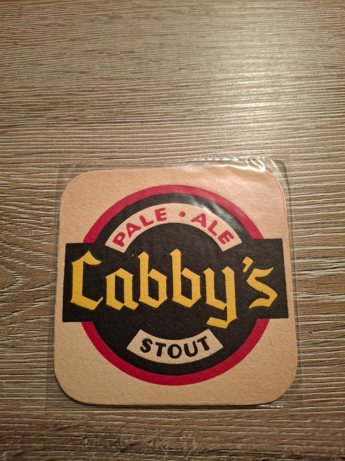 Oud bierviltje cabbys pale ale stout, Verzamelen, Ophalen of Verzenden