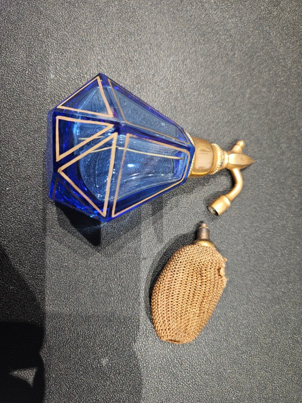 Antieke parfumverstuiver Art deco, Antiek en Kunst, Ophalen of Verzenden