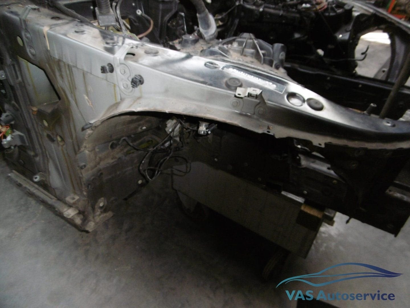 Fronthoek met chassisbalk BMW 5 -serie F10 -F11  rechts, Ophalen, Gebruikt, -, -