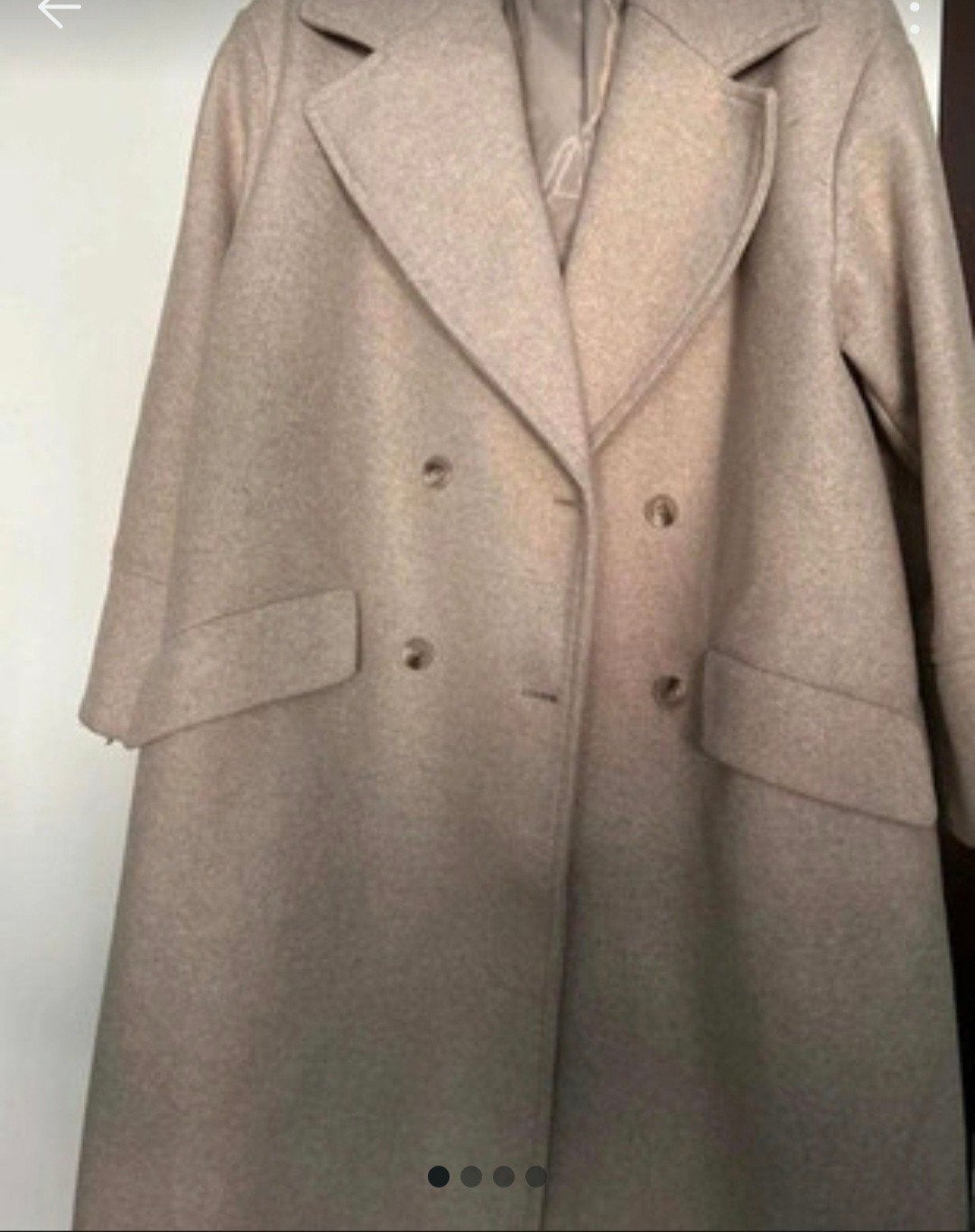 Mantel, Kleding | Dames, Jassen | Zomer, Beige, Ophalen of Verzenden, Zo goed als nieuw, Maat 36 (S)