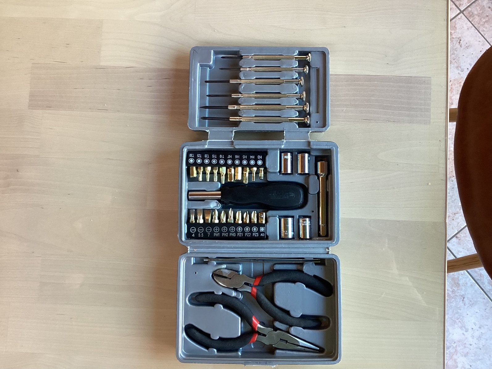 Mini-gereedschapssetje, Antiek en Kunst, Ophalen of Verzenden