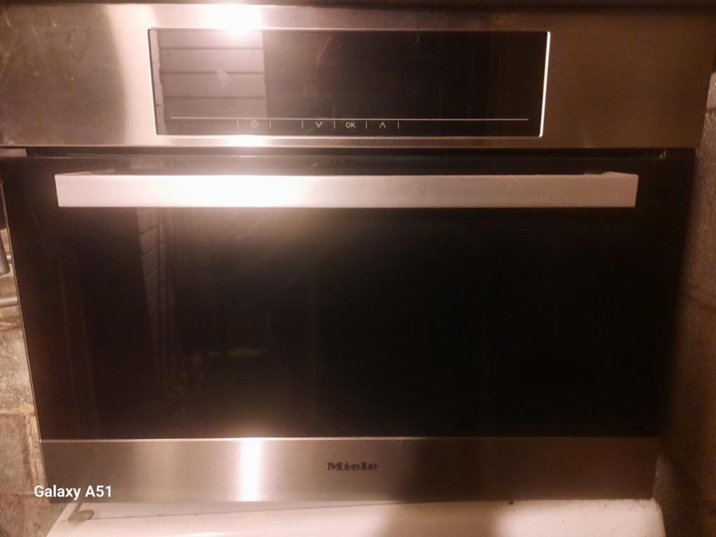 Four vapeur Miele, Electroménager, Enlèvement ou Envoi, Encastré, Comme neuf, 45 à 60 cm