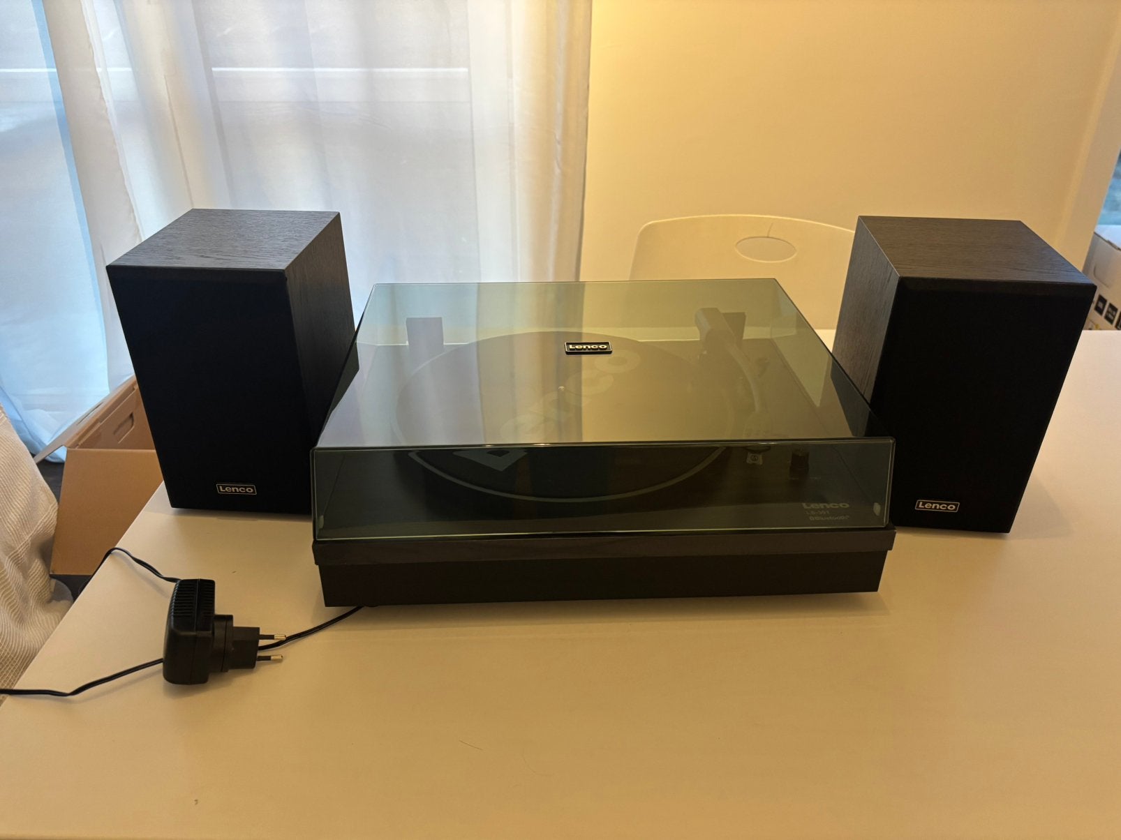Tourne-disque Bluetooth Lenco LS-301, Enlèvement, Comme neuf, Tourne-disque, Autres marques