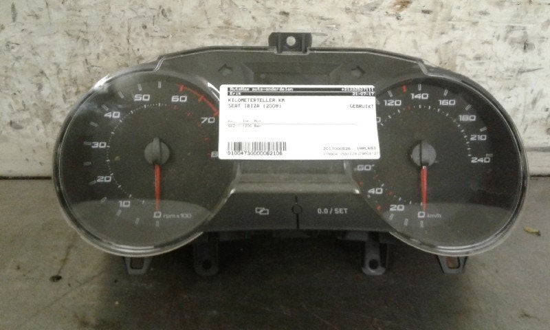 COCKPIT Seat Ibiza IV (6J5) (|6J0920801X|6J0920800K|), Gebruikt, Seat