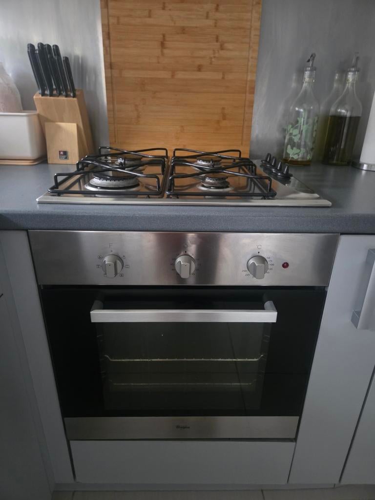 Oven + gasvuur + dampkap van whirlpool., Elektronische apparatuur, Fornuizen, Ophalen of Verzenden