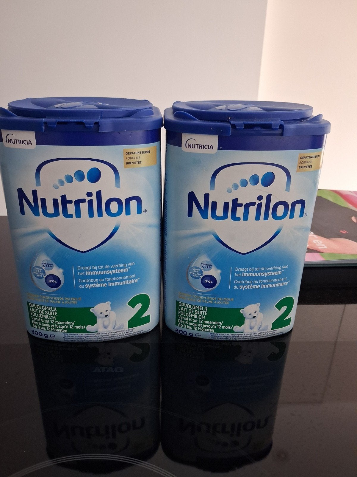 2 ongeopende potten nutrilon 2 opvolgmelk, Ophalen of Verzenden, Nutrilon