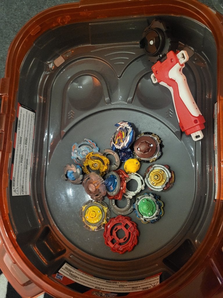 Spinner Mad Combat Arena, Kinderen en Baby's, Speelgoed | Overig, Ophalen, Zo goed als nieuw, Jongen of Meisje