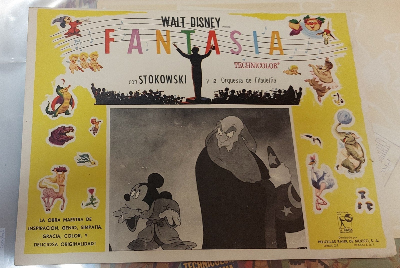 Spaanse lobbykaart Fantasia 1941, Ophalen