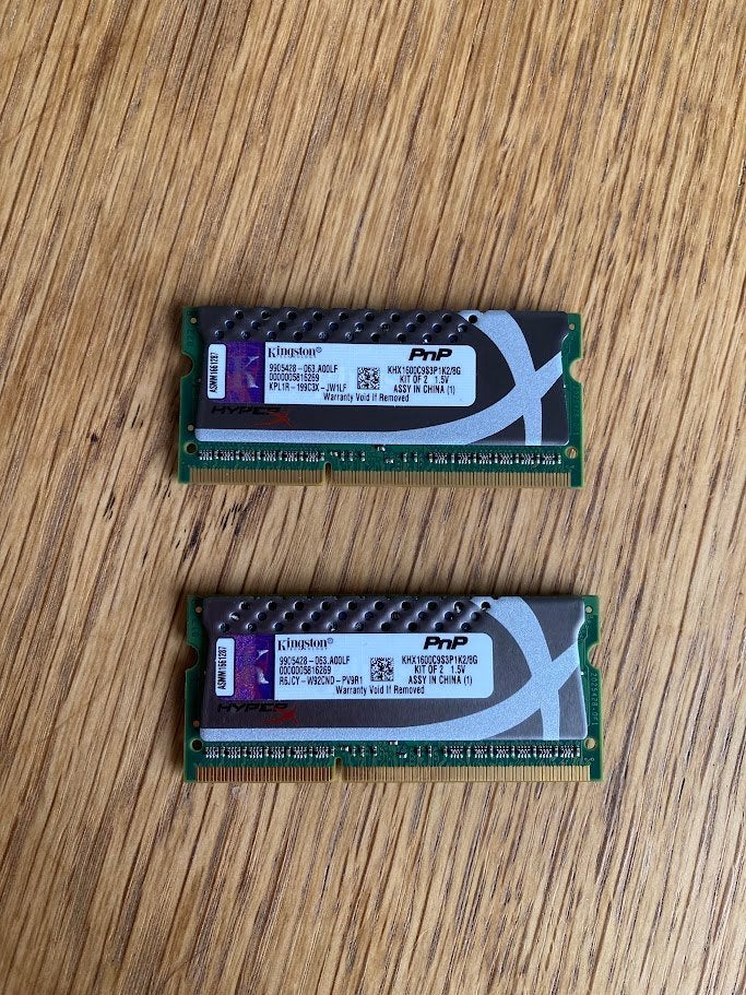 KINGSTON RAM DDR3 1600MHz, DDR3, Ophalen of Verzenden, Zo goed als nieuw, Laptop