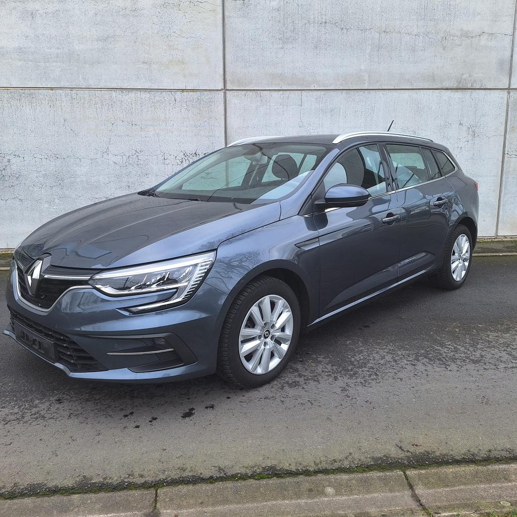 Renault Megane Grandtour 1.0TCe, Auto's, Voorwielaandrijving, Stof, Blauw, 5 deurs