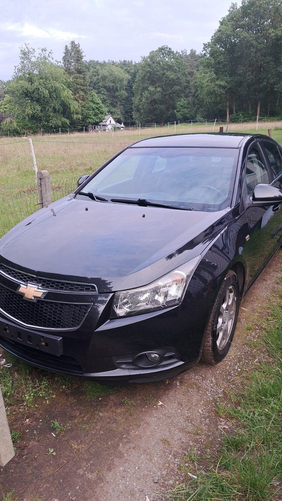 Chevrolet cruze LS 2009, Voorwielaandrijving, Zwart, Zwart, Leder