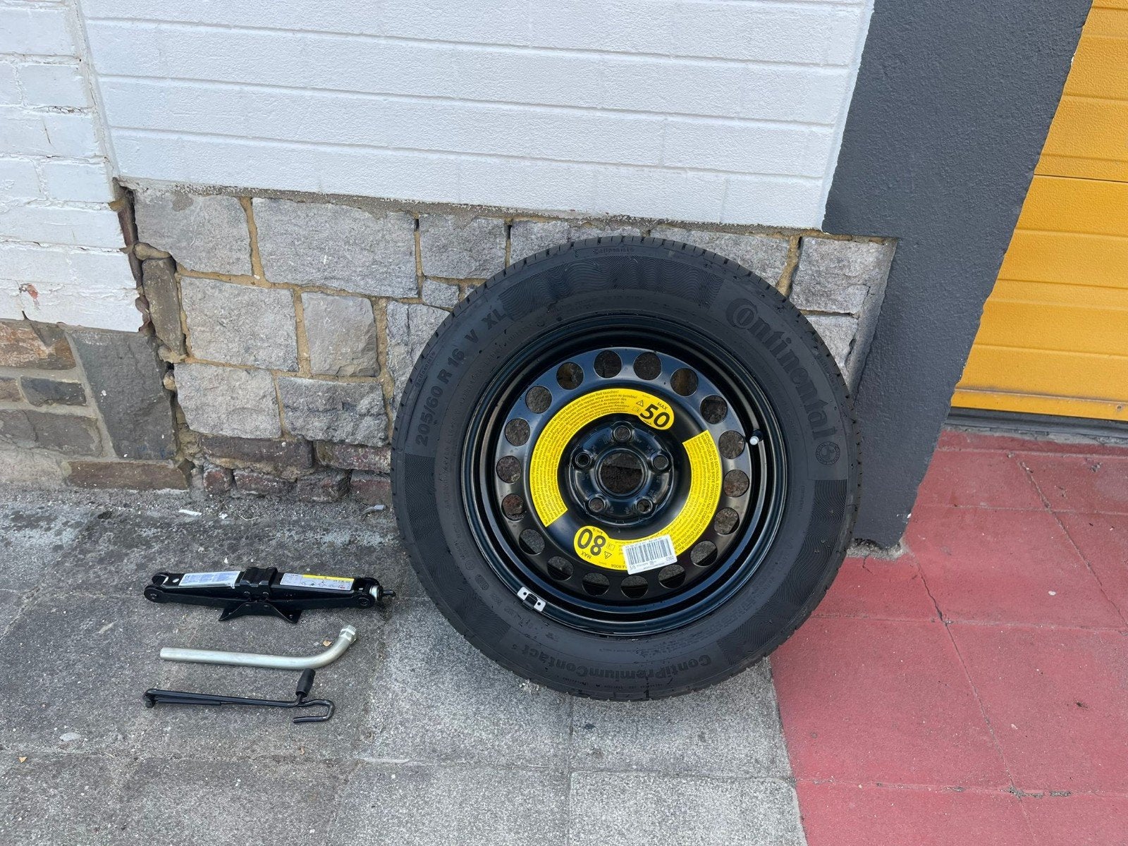 Roue de secours Vw,Audi,Skoda,Seat (205/60R16) neuf galette, Enlèvement, Neuf, Audi