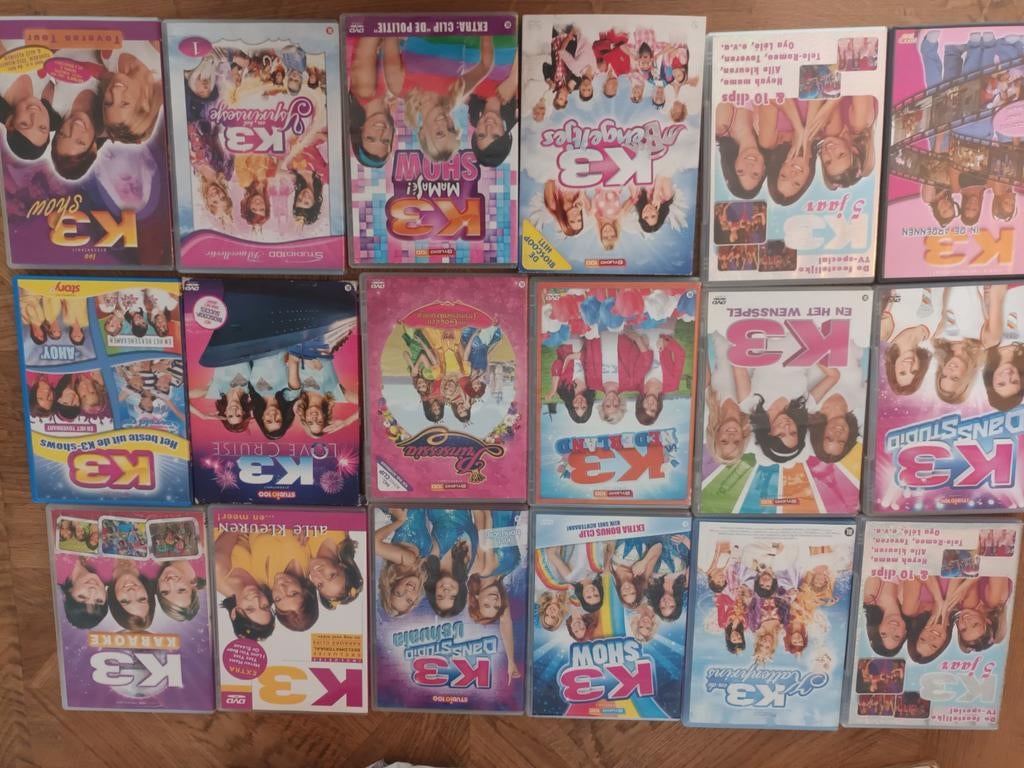 Lot K3 dvd s, Ophalen of Verzenden